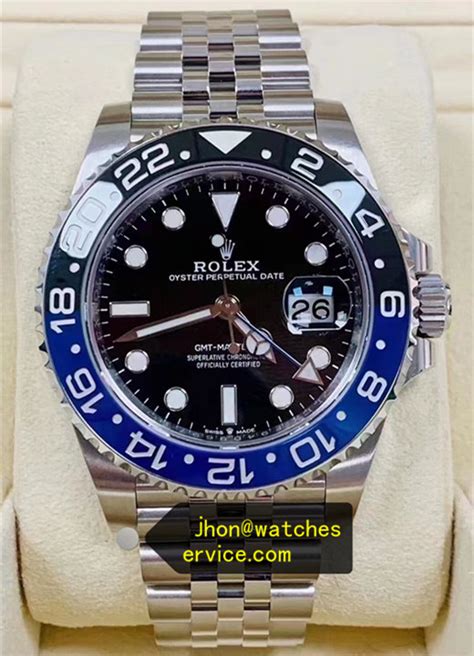 rolex batman gmt replica|rolex gmt batgirl price.